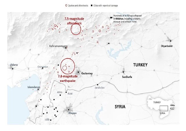 نگاهی به عملکرد اپراتورهای مخابراتی در زمینلرزه ترکیه - سوریه