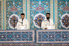 مراسم جزء خوانی در مصلی اعظم امام خمینی(ره) تبریز