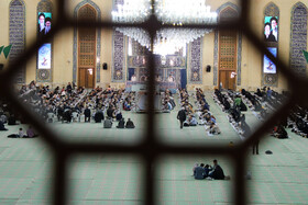 مراسم جزء خوانی در مصلی اعظم امام خمینی(ره) تبریز