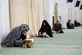 مراسم جزء خوانی در مصلی اعظم امام خمینی(ره) تبریز