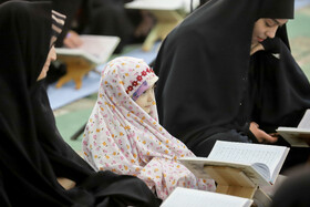 مراسم جزء خوانی در مصلی اعظم امام خمینی(ره) تبریز