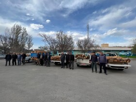 کشف بیش از ۱۸۰ اصله قنداق قاچاق جنگلی در استان اردبیل