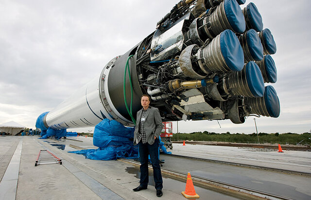 مردی که رویای تسخیر فضا را در سر دارد!