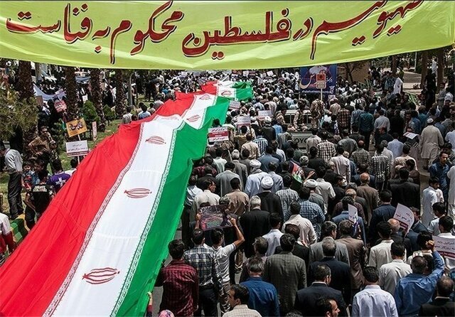 عکس: آرشیو مسیرهای راهپیمایی روز جهانی قدس در تهران