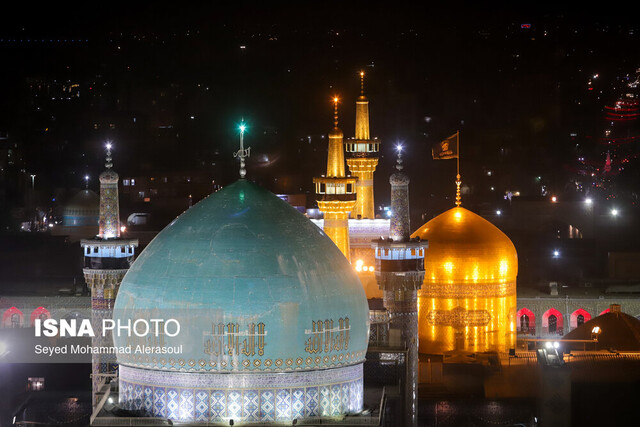 عکس از آرشیو ویژه برنامههای حرم رضوی در روز زیارتی امام رضا(ع)