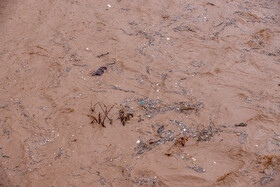 طغیان رودخانه خرم رود با ورود سامانه بارشی حدید در خرم آباد