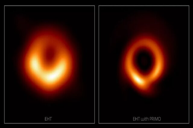 اصلاح عکس اولین تاریخ از یک سیاه‌چاله به دست هوش مصنوعی