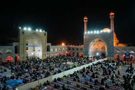 لیالی قدر؛ مراسم احیای شب بیست و سوم - مسجد جامع اصفهان