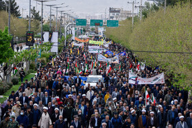 مراسم راهپیمایی روز جهانی قدس - بجنورد