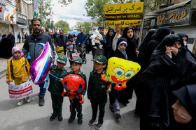 مراسم راهپیمایی روز جهانی قدس - قزوین