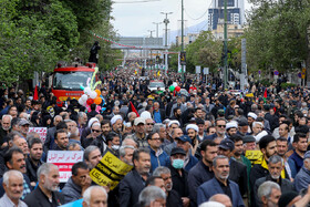 مراسم راهپیمایی روز جهانی قدس - قزوین