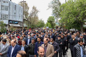 مراسم راهپیمایی روز جهانی قدس - کرمانشاه