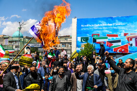 راهپیمایی روز جهانی قدس - تهران