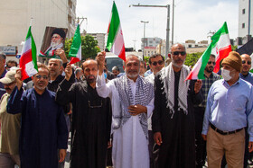 مراسم راهپیمایی روز جهانی قدس - بوشهر