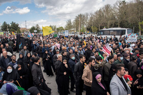 مراسم راهپیمایی روز جهانی قدس - ارومیه