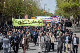 مراسم راهپیمایی روز جهانی قدس - ارومیه