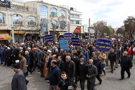 مراسم راهپیمایی روز جهانی قدس - اهر