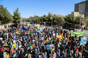 راهپیمایی روز جهانی قدس - بیرجند