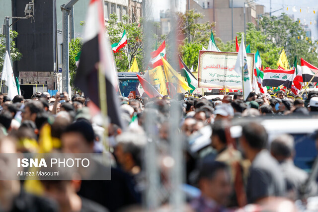 گزارش المیادین از مراسم روز جهانی قدس در تهران