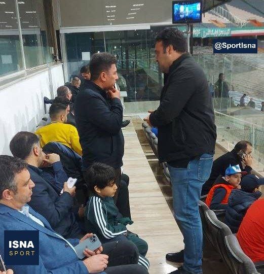 آشتی قلعهنویی و فرزند ناصر حجازی در حاشیه بازی استقلال