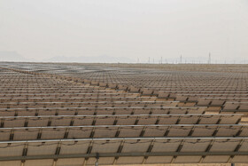 مهم‌ترین قسمت نیروگاه‌های خورشیدی پانل‌های آن است، در این نیروگاه پانل خورشیدی برند Suntech  استفاده شده که  در چین ساخته شده است.