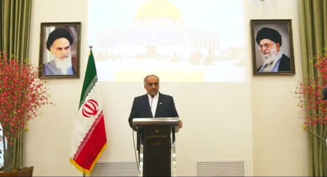 محمدتقی صابری، سفیر جمهوری اسلامی ایران در تاجیکستان برگزاری همهپرسی در فلسطین، موثرترین راهکار حل این مناقشه است