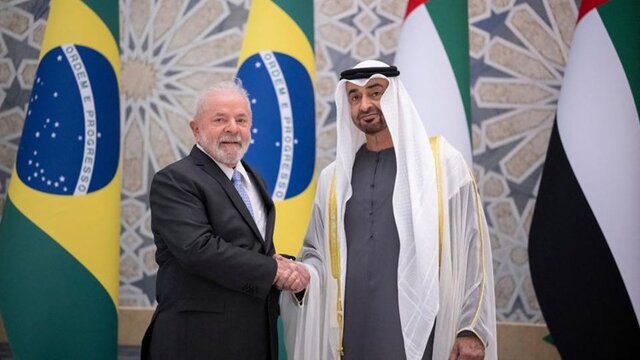 دیدار سران برزیل و امارات در ابوظبی و امضای چندین توافقنامه‌
