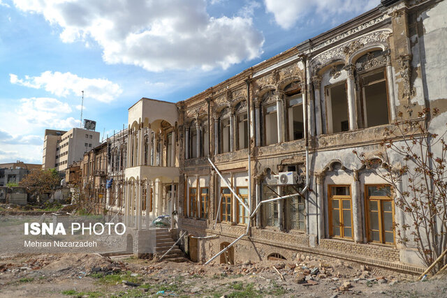 نگاهی به آثار تاریخی در حال مرمت شهر تبریز