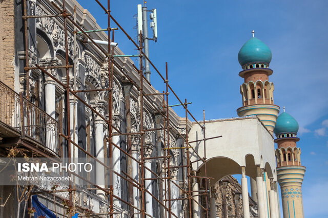 نگاهی به آثار تاریخی در حال مرمت شهر تبریز