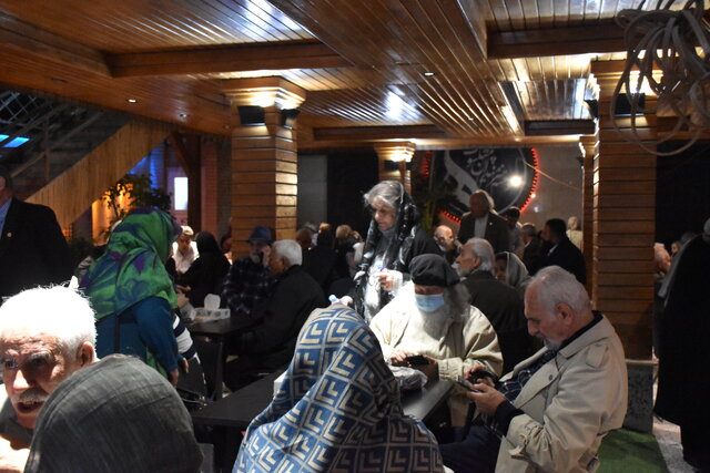 دیدار هنرمندان پیشکسوت در ضیافت افطار