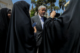 حمید سجادی وزیر ورزش و جوانان در حاشیه جلسه هیئت دولت - ۳۰ فروردین