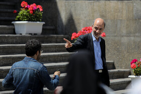 علي اکبر محرابيان وزیر نیرو در حاشیه جلسه هیات دولت - ۳۰ فروردین