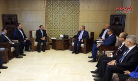 دیدار سفیر جدید ایران در سوریه با «فیصل المقداد »