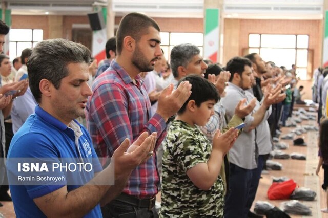 نماز عید سعید فطر در گرگان
