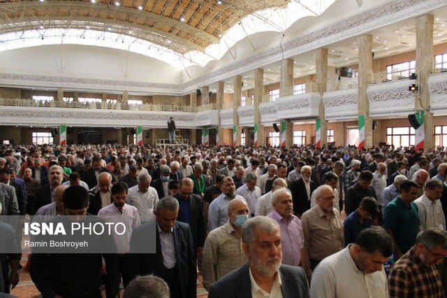 نماز عید سعید فطر در گرگان