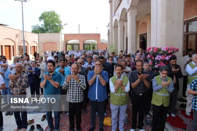 نماز عید سعید فطر در گرگان