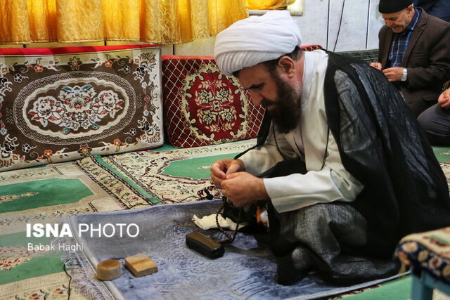 برگزاری نماز عید سعید فطر در شهر گرمی