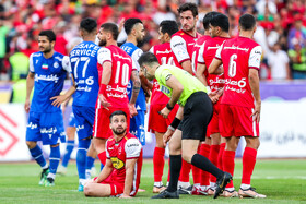 صدمین شهرآورد تهران دیدار تیم‌های استقلال و پرسپولیس - هفته بیست و هفتم لیگ برتر