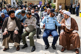 مراسم تشییع پیکر عباس براتیپور