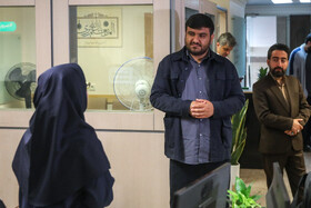 حضور محمدمهدی خیرجو، مدیرعامل جدید ایسنا در تحریریه خبرگزاری دانشجویان