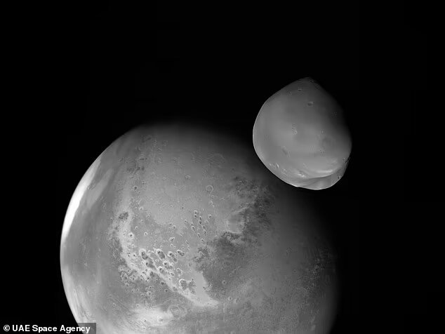 انتشار واضح‌ترین تصاویری که تا امروز از قمر مریخ ثبت شده است