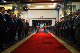 کنفرانس مشترک خبری معاون اول رییس جمهور و نخست وزیر قزاقستان