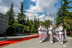 استقبال رسمی از نخست وزیر قزاقستان