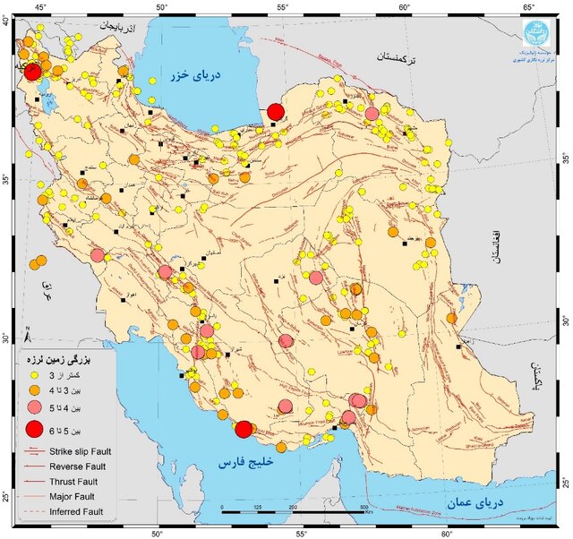 ثبت بیش از ۴۴۰ زمین‌لرزه در فروردین‌/۳ استان پیشتاز در رخداد زلزله