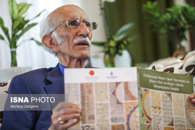 عکس خبر از آرشیو است غلامحسین امیرخانی به پرسشهایتان درباره نستعلیق پاسخ میدهد