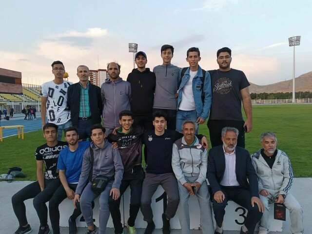 سکوی سوم کشور در اختیار دوومیدانیکاران جوان همدان