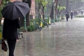 تشدید بارش در ۵ استان/ پیش‌بینی آبگرفتگی معابر عمومی