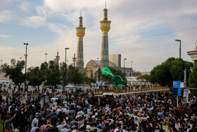 تشییع پیکر شهید «حمیدرضا الداغی» در مشهد
