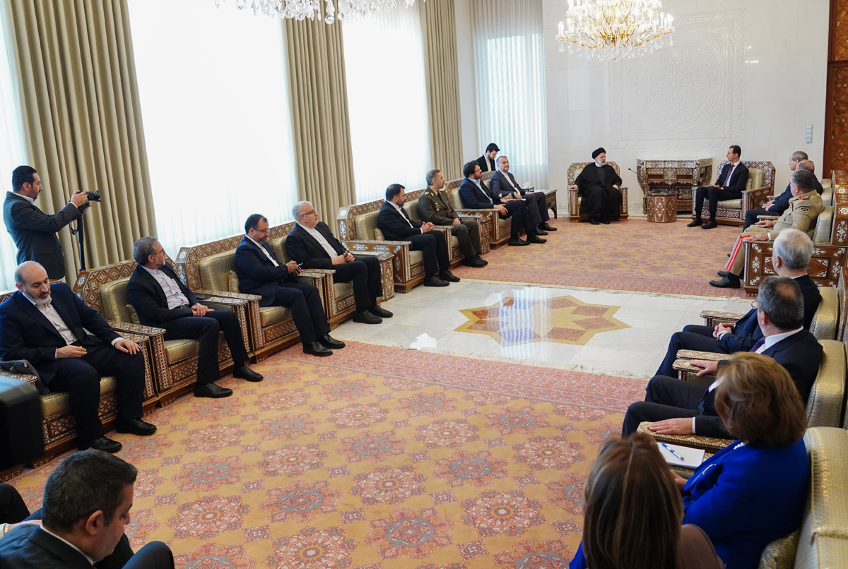 رئیسي: لقد ثبتت أحقية إيران وسوريا.. الأسد: إعادة إعمار سوریا بحاجة لمشارکة إيران الفعالة