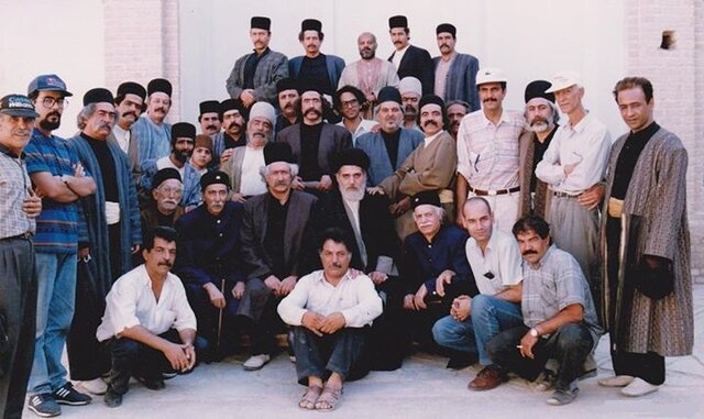 یادی از جعفر بزرگی با عکسی از «پهلوانان نمیمیرند»